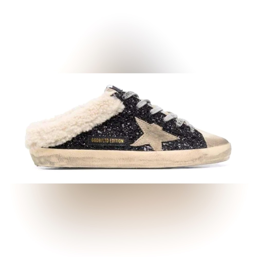 Golden Goose Super Star Sabot slide-on with Sequin detailing